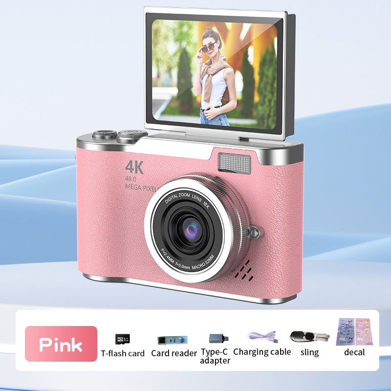 LK007 Portable Kids Travel Camera - 4K HD & 180° Rotatable Screen - Image 5