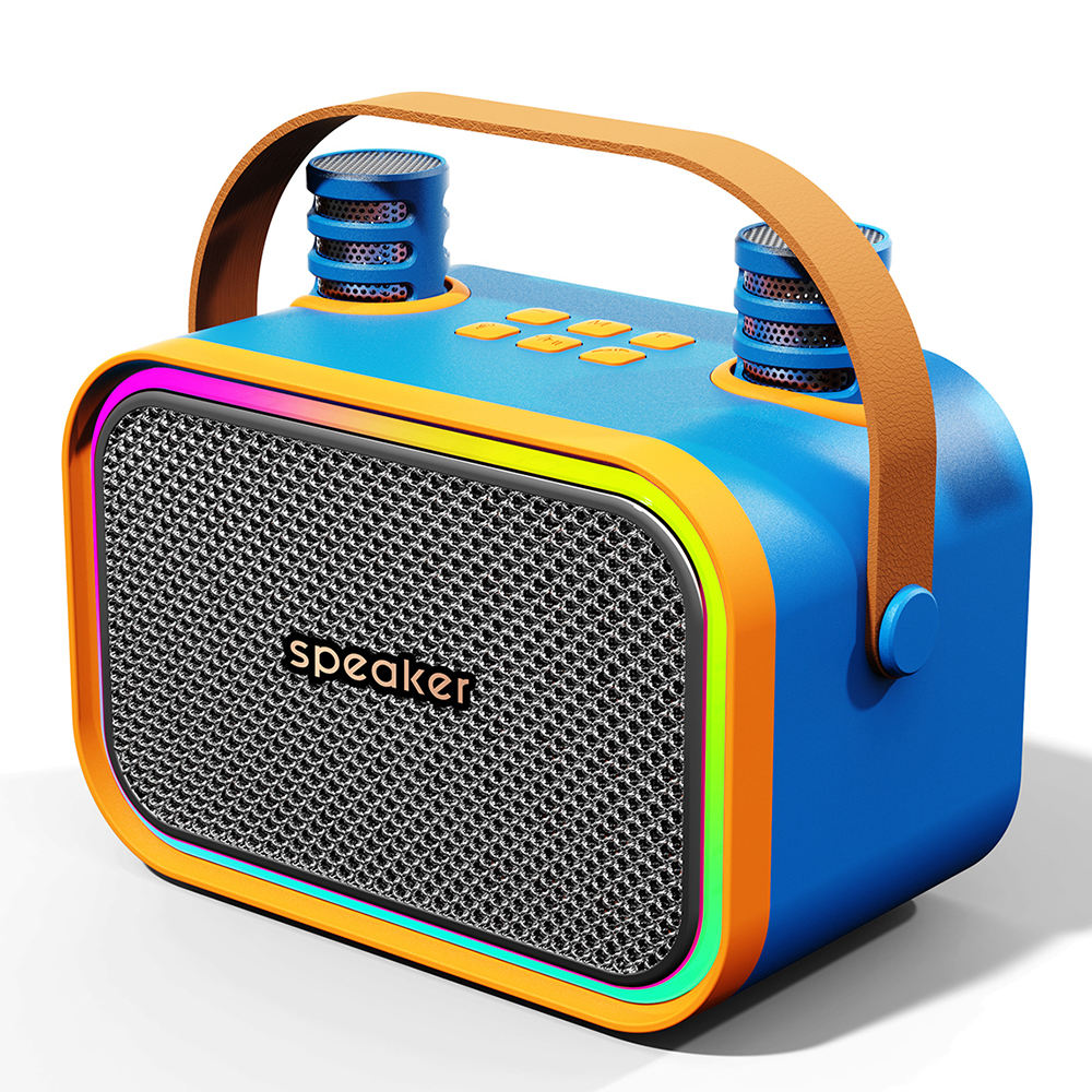 3-in-1 Active Wireless Audio Sound Equipment Handheld KTV Karaoke Camping System with Mic and Music Player for Clubs & Parties - Image 3