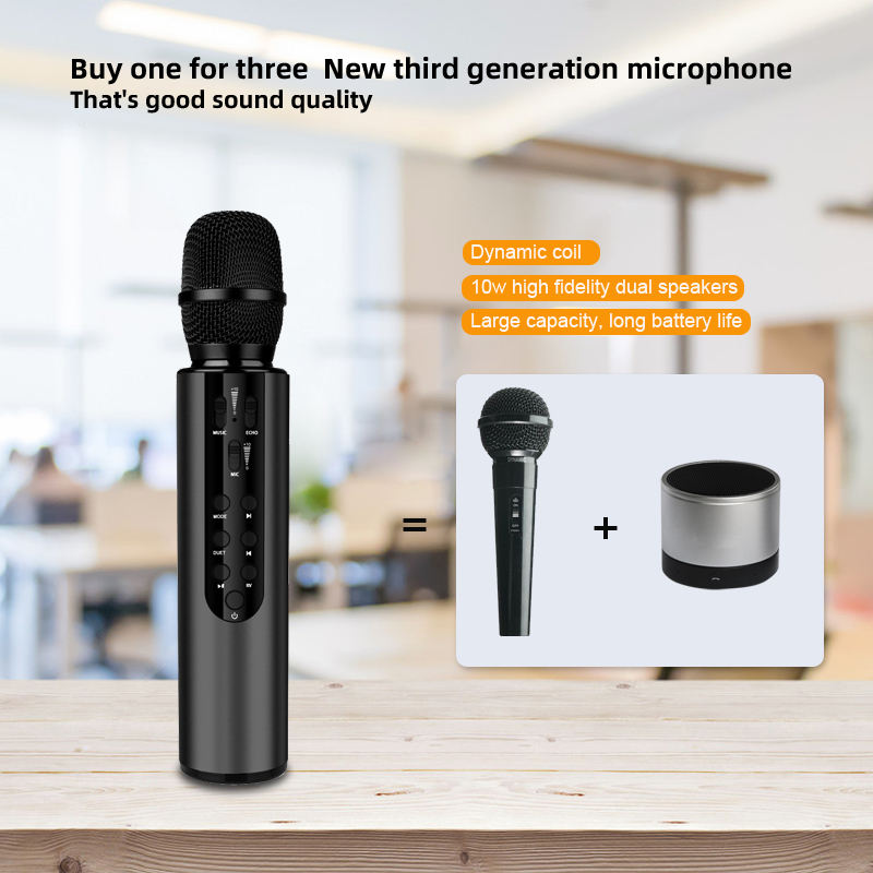 Voice Changing Mobile Microphone 10W Built in Speaker Professional Portable Outdoor Sing Karaoke Machine for Kids - Image 4
