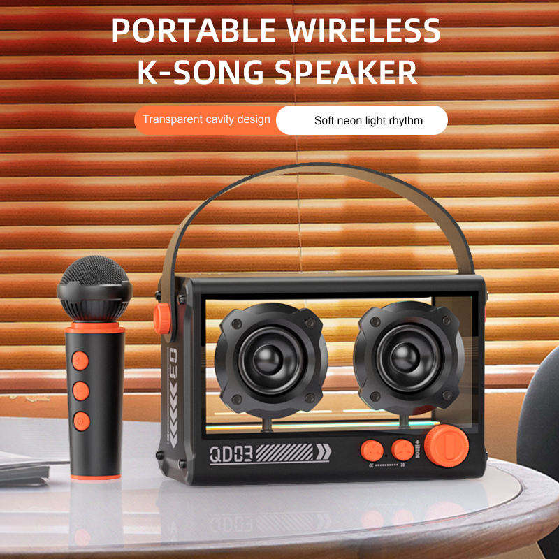 Professional Speaker With Baf for Bedroom Wireless Sound Box Outdoor Audio Player Dropshipping Karaoke Products Bt - Image 2