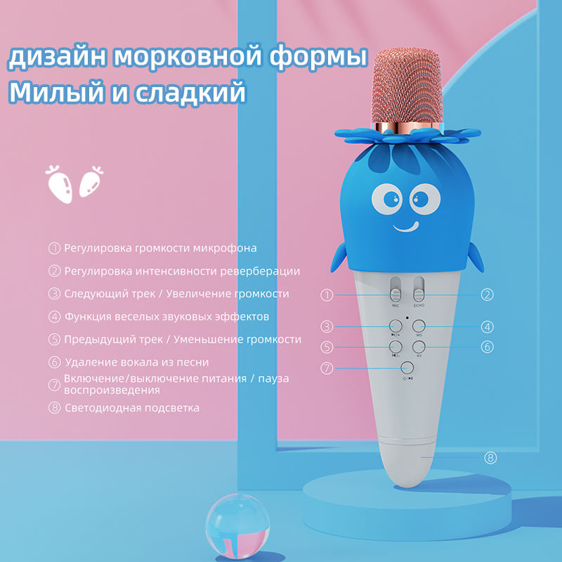 K5 Portable Karaoke Amplifier with Wireless Mic Bluetooth Audio and Echo for Rehearsals or Singing - Image 2