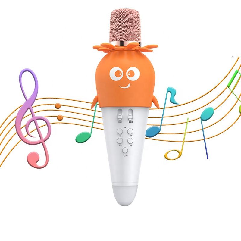 K5 Wireless Portable Karaoke Microphone with LED Lights for Singing Christmas Celebrations Music Enjoyment Gift for All Ages - Image 3