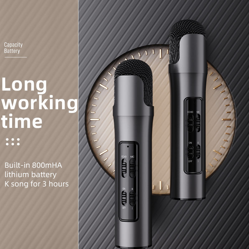 Portable Audio Video Recording Mini Mic Wireless Karaoke Microphone for Mobile iPhone Karaoke Broadcast - Image 5