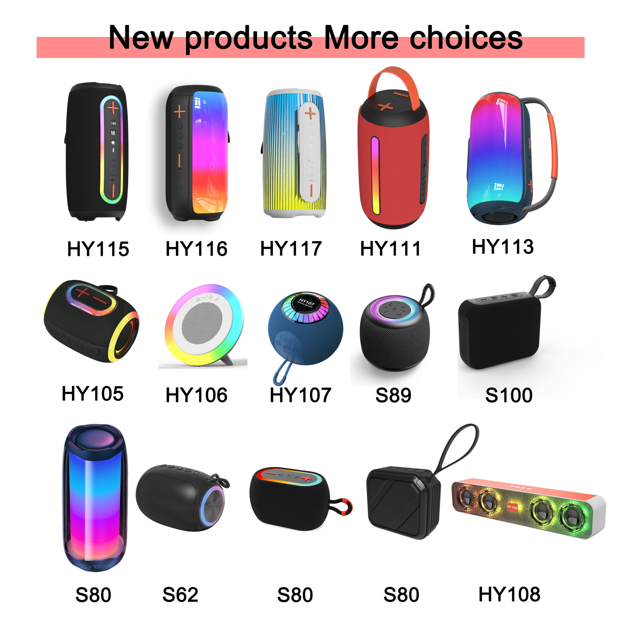 Certification Wireless Portable Subwoofer Outdoor Camping Rechargeable RGB Light Speaker Systems Support TF Card BT for Travel - Image 4