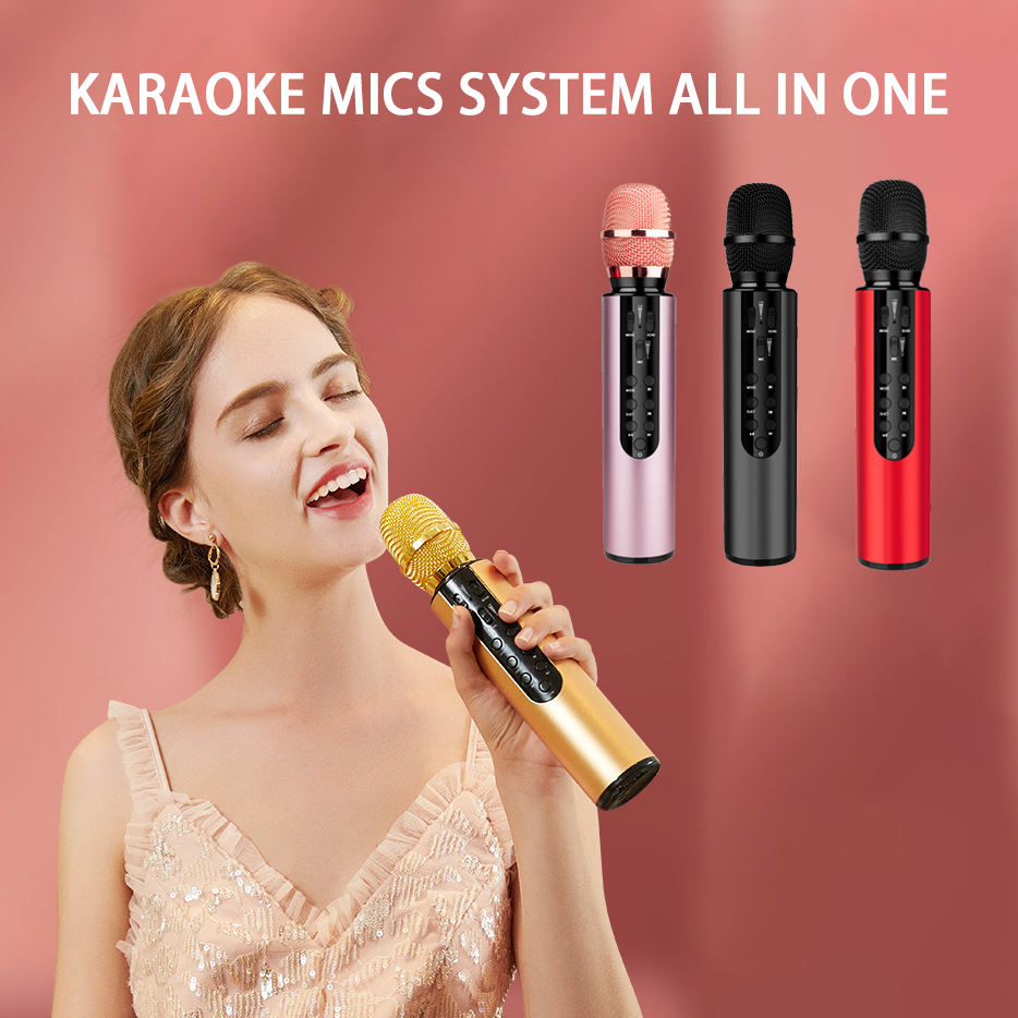 Original Wireless Microphone Usb Voice Amplifier Outdoor Speaker Karaoke Rechargeable Mixer Pa System - Image 3