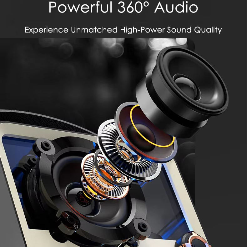 QD05 All-In-One Smart Speaker Box with Microphone Small Home Karaoke BT for Music Players Children's TV Singing Speaker - Image 5